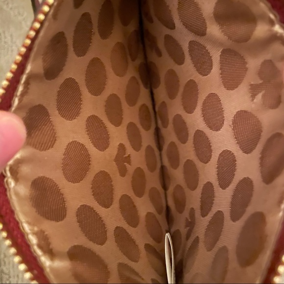 ❤️SOLD❤️ KATE SPADE (Leather Wristlet) - Picture 3 of 5